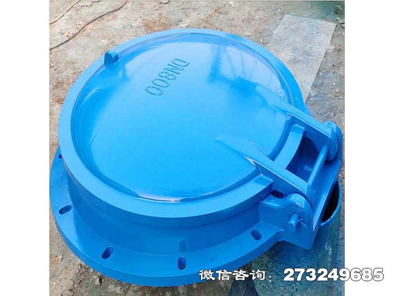 单向水流控制拍门 单向水流 污水管道专用