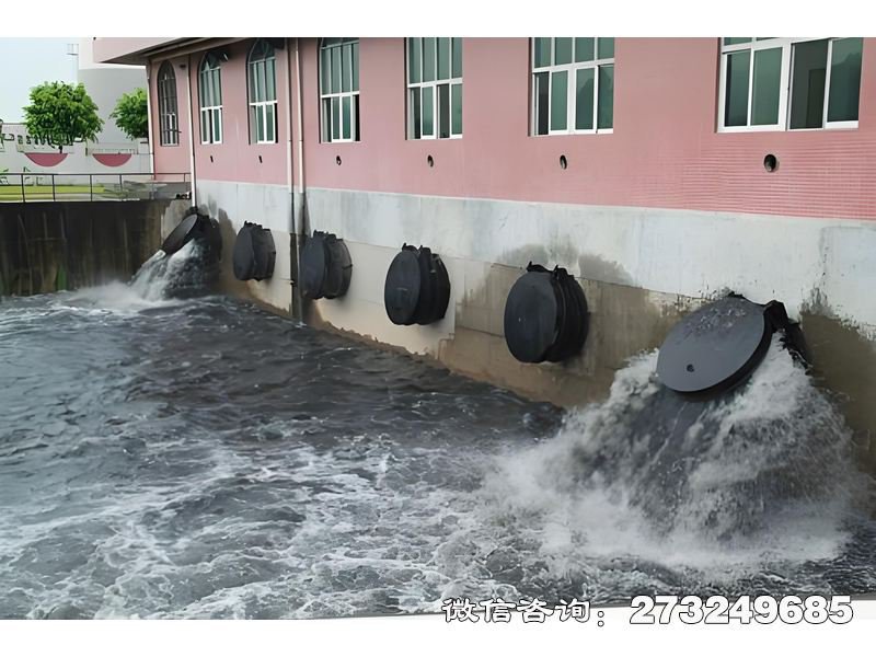 河口潮门拍门 河口防潮 潮汐控制