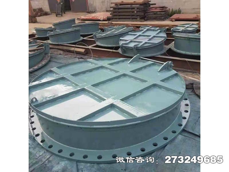泵站钢制防潮拍门 泵站防潮 自动启闭