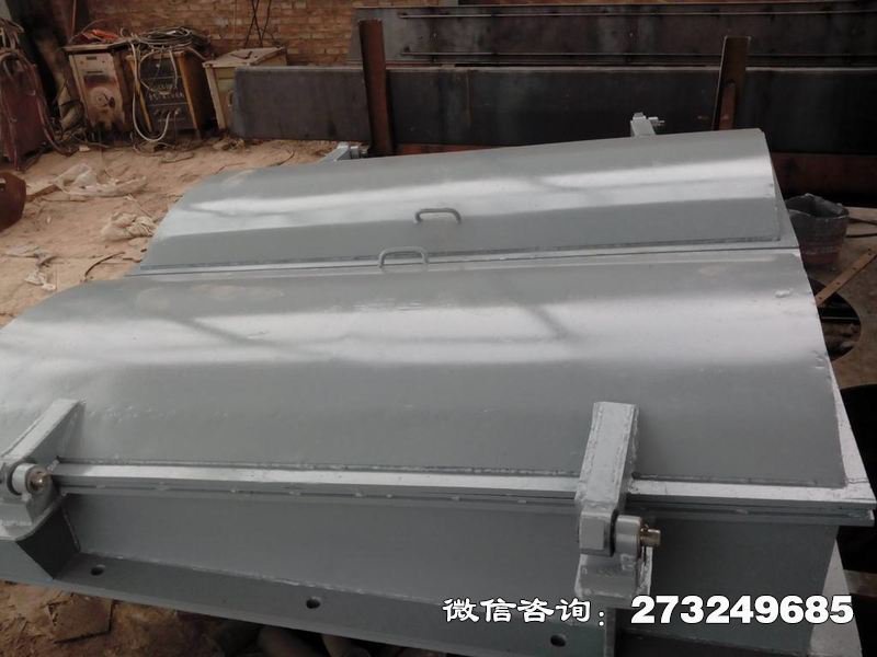 闸门钢制抗冲击拍门 抗冲击 自动启闭