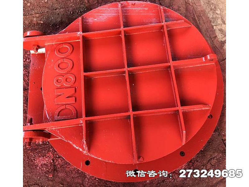 止回钢制管道拍门 管道止回 防倒灌
