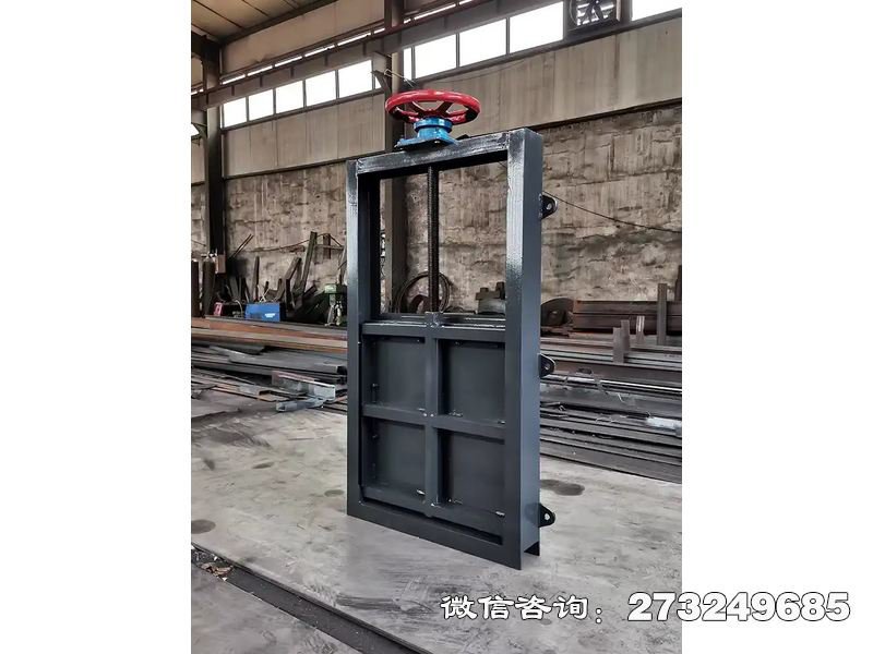 手动钢制水闸门