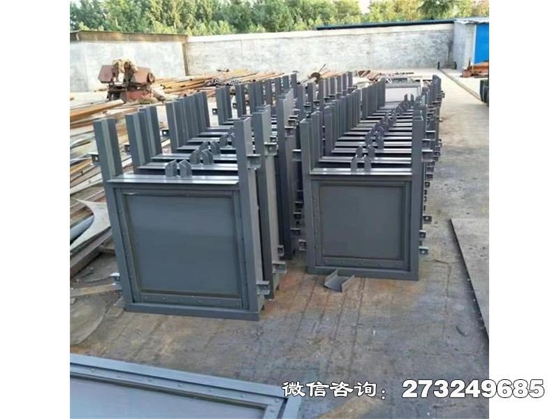 山洪排洪钢制闸门 钢制闸门