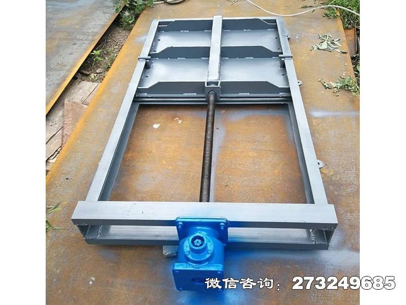 一体式钢制止回闸门 钢制闸门