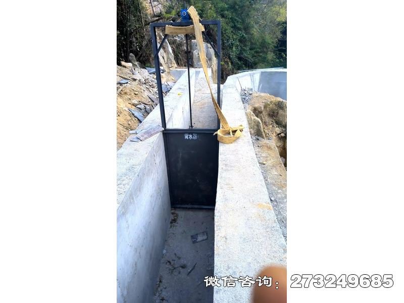 检修钢制尾水洞闸门 钢制闸门