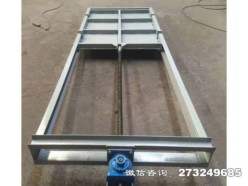 水务局防洪机闸一体闸门 机闸一体