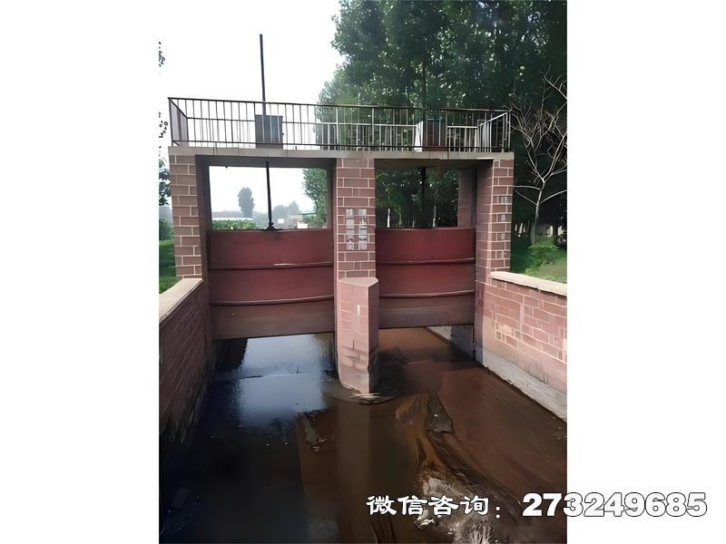 农田灌溉案例 渠道闸门 铸铁拍门应用
