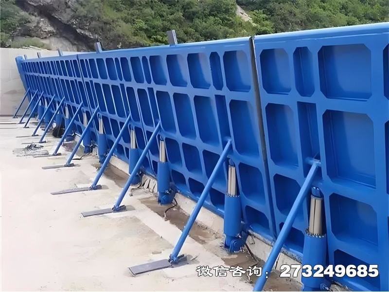 水生态修复坝 液压钢坝