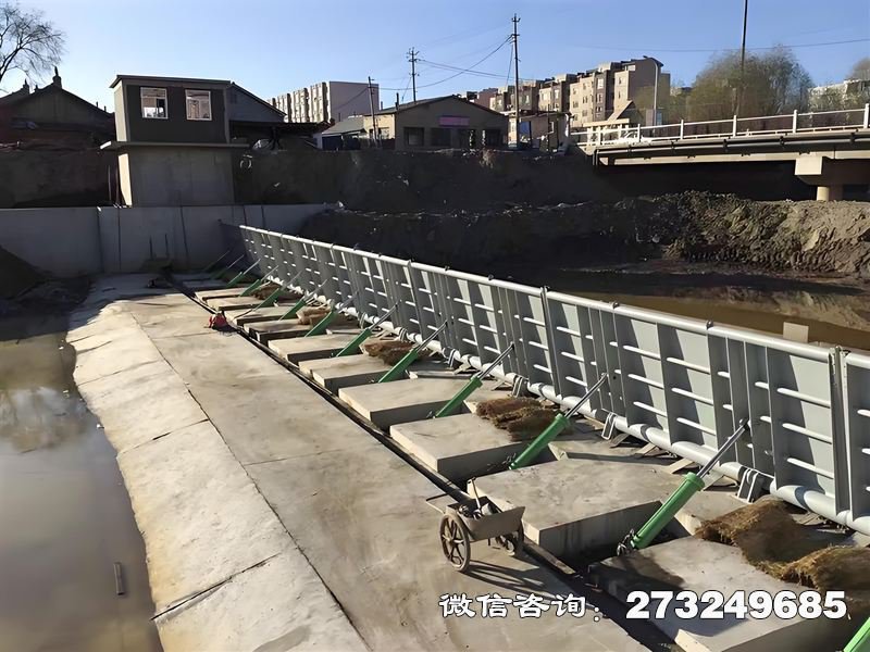 模块化组合钢坝 液压钢坝