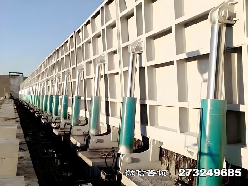 湖泊生态钢坝 液压钢坝