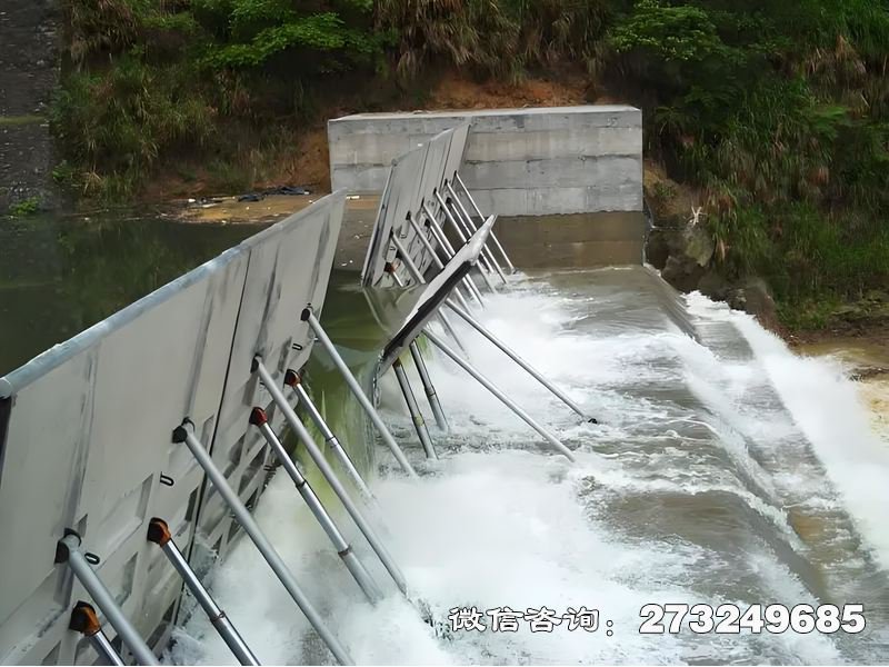 排涝站景观坝 液压钢坝