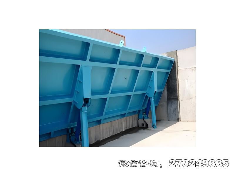 底轴旋转翻板坝