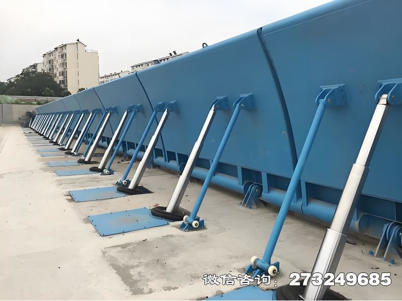 河道景观钢坝 液压钢坝