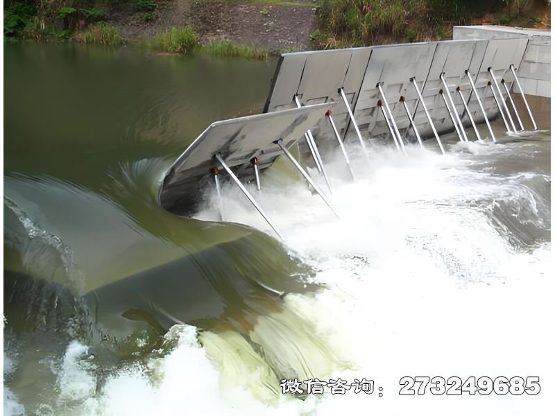 城市水系液压闸 液压钢坝