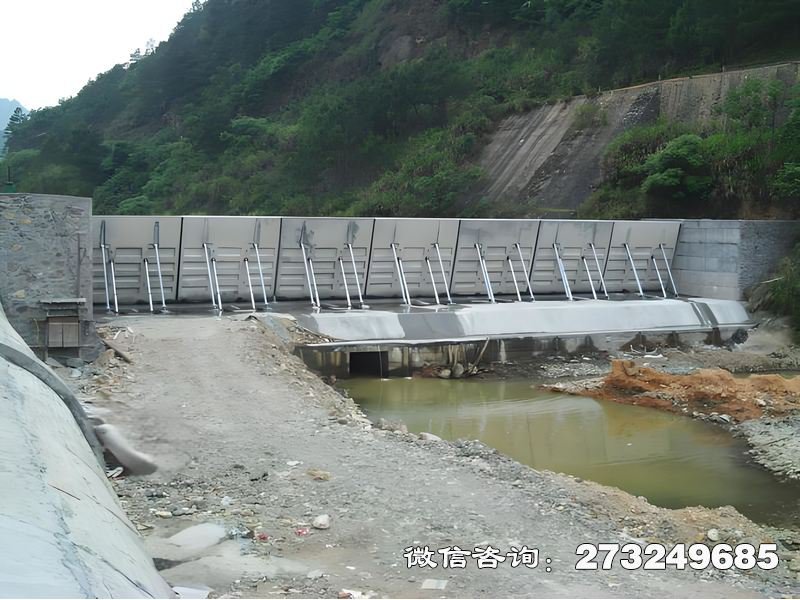 城市水系钢坝闸