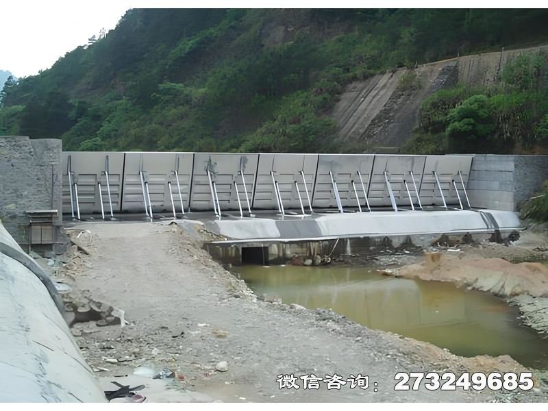 城市河道亲水平台坝