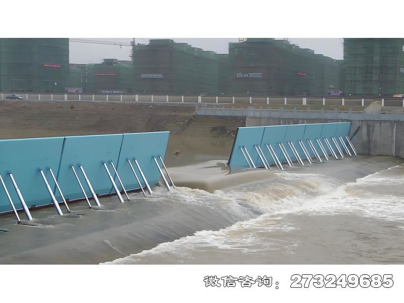 城市河道生态岸线坝