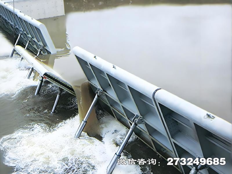 滞洪区智能调控坝