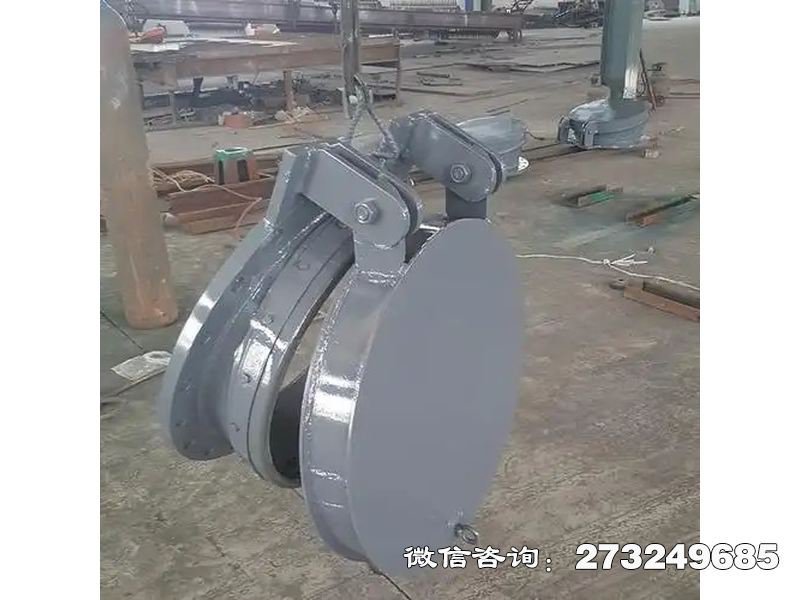 铸铁圆形净化水质拍门 铸铁拍门