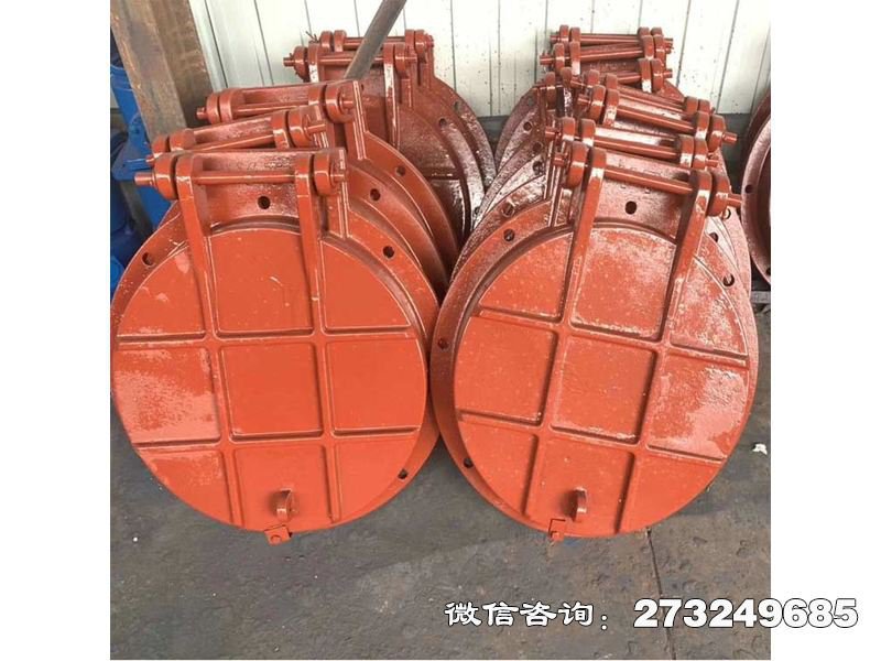 铸铁圆形抗冲击拍门