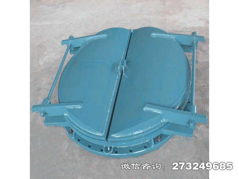 铸铁圆型密封拍门 铸铁拍门