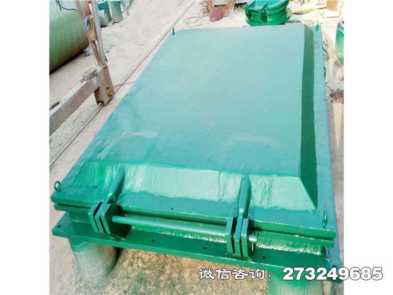 铸铁方型防逆流拍门 铸铁拍门