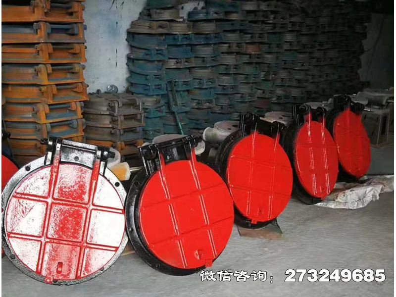 铸铁圆形水电站拍门