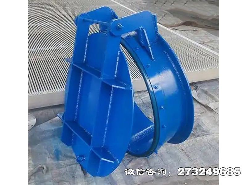 铸铁圆形防洪拍门 铸铁拍门