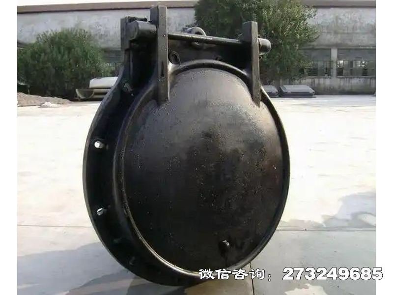 铸铁圆型灌溉拍门 铸铁拍门