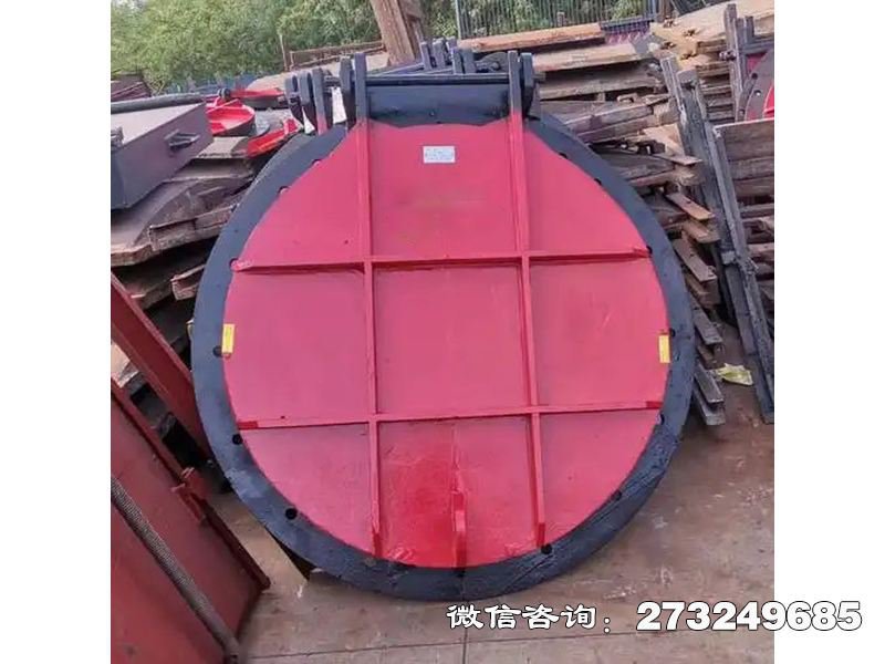 铸铁圆型止回拍门 铸铁拍门