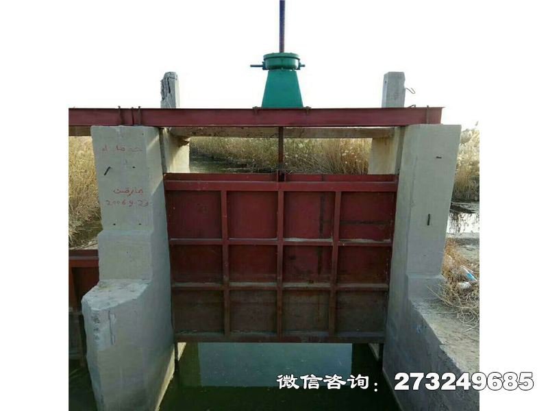 渠道铸铁方型止水门 铸铁闸门