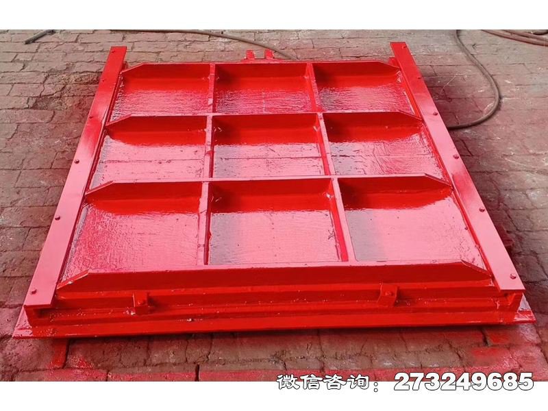 分流铸铁渠方排水门 铸铁闸门