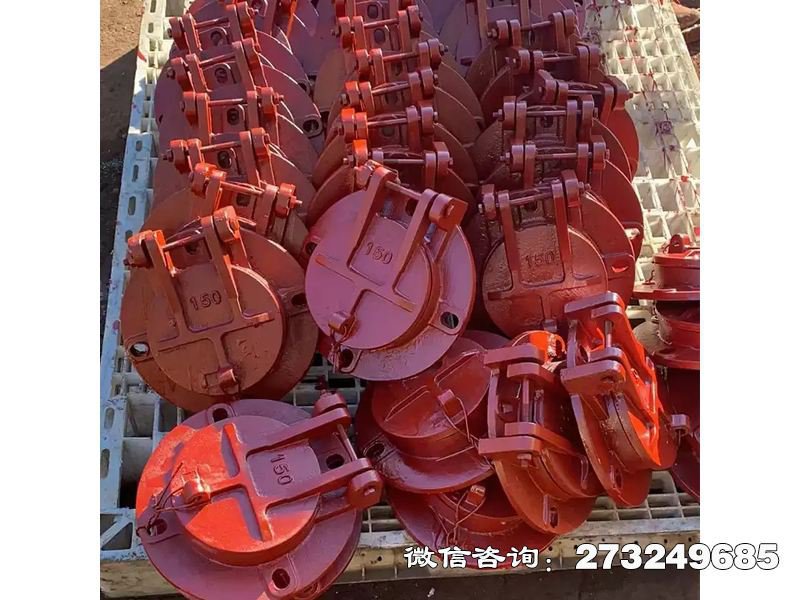 方形泵站铸铁挡水闸 铸铁闸门