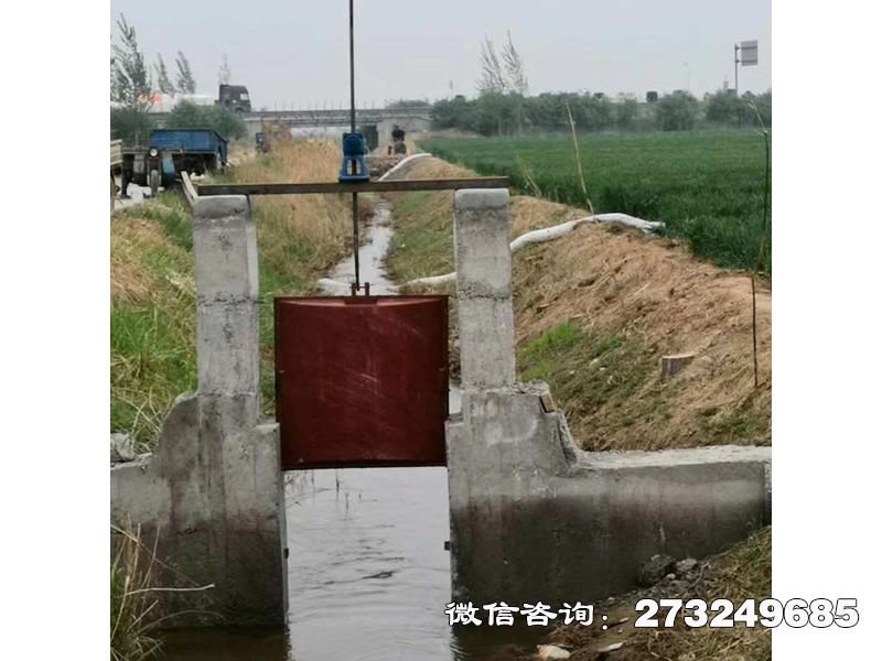 小渠道铸铁闸门 铸铁闸门