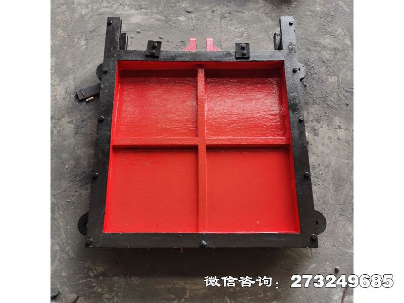 排水铸铁污厂方型门 铸铁闸门
