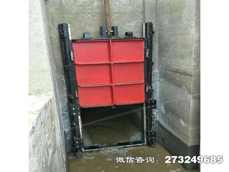 渠道铸铁排水方闸