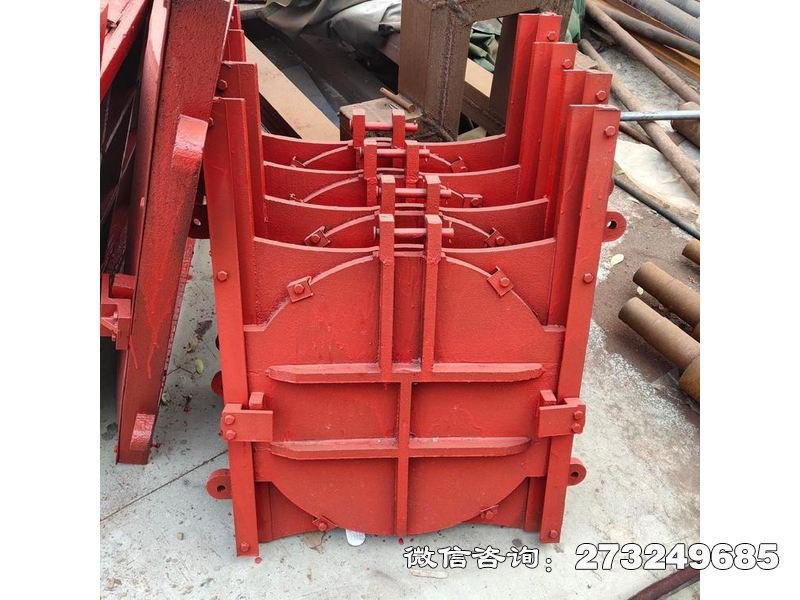 水站铸铁圆形止水门 铸铁闸门