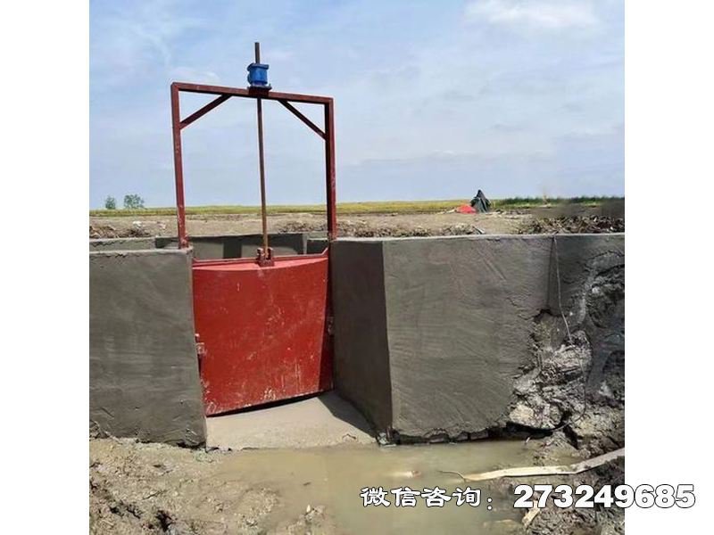 河道截流铸铁方闸门 铸铁闸门