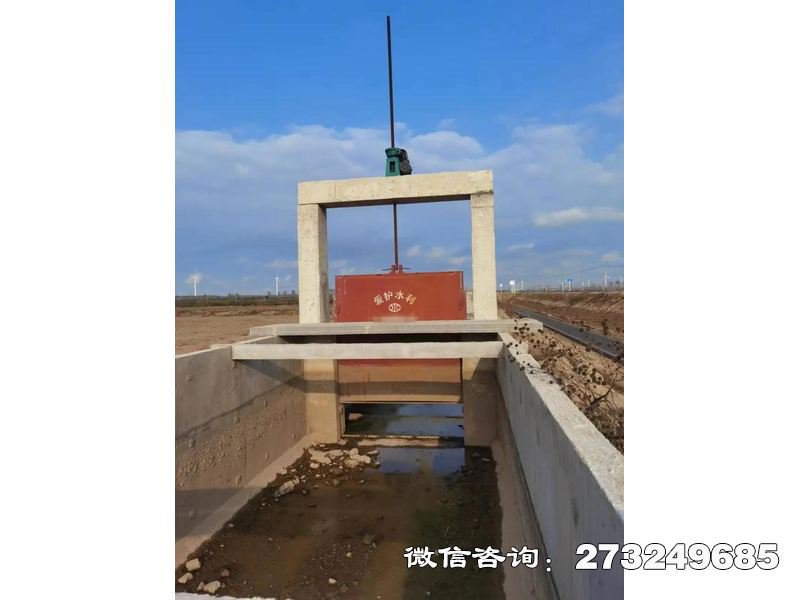 方形市用铸铁挡水闸 铸铁闸门