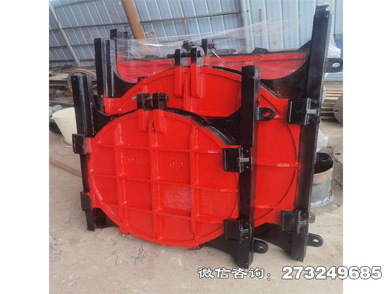 应急铸铁圆库排水闸 铸铁闸门