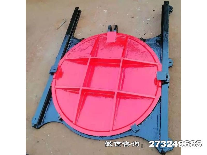 截污铸铁市政圆形闸 铸铁闸门