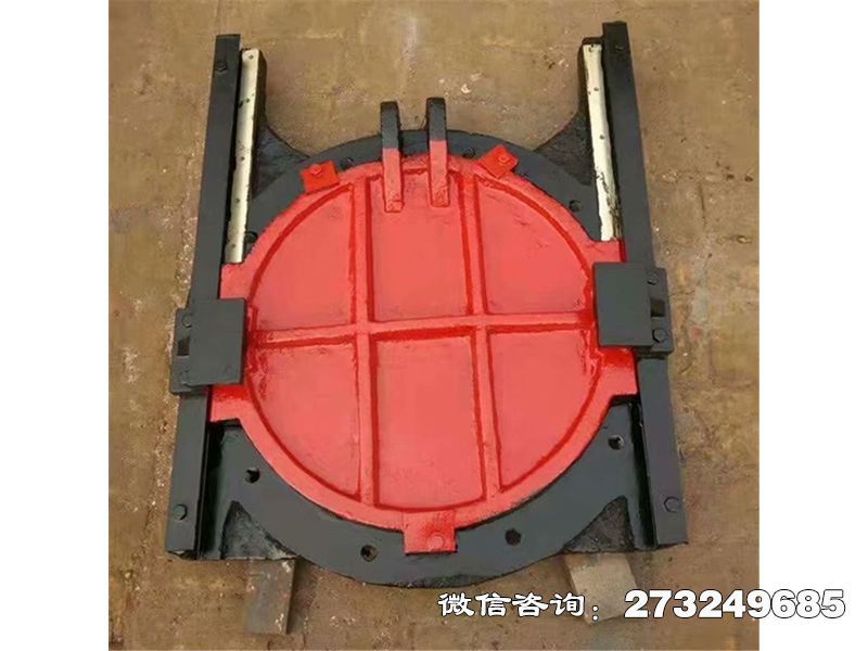 洪江圆形水库防洪铸铁门